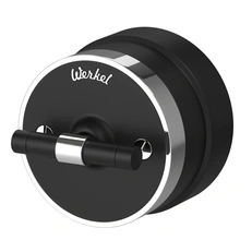 Изображение Выключатель на 4 положения двухклавишный (черный матовый/хром) W5822051